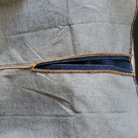 Mcguire denim skirt with front slit S29 - Picture 10 of 13